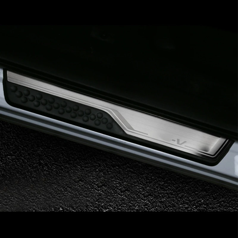 Stainless-Steel-Wholesale-Door-Sill-Cover-Trim-Protectors-Guard-For-Honda-CRV-2017-2018-2019-Car