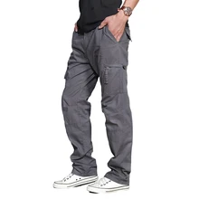 mens khaki pants with side pockets