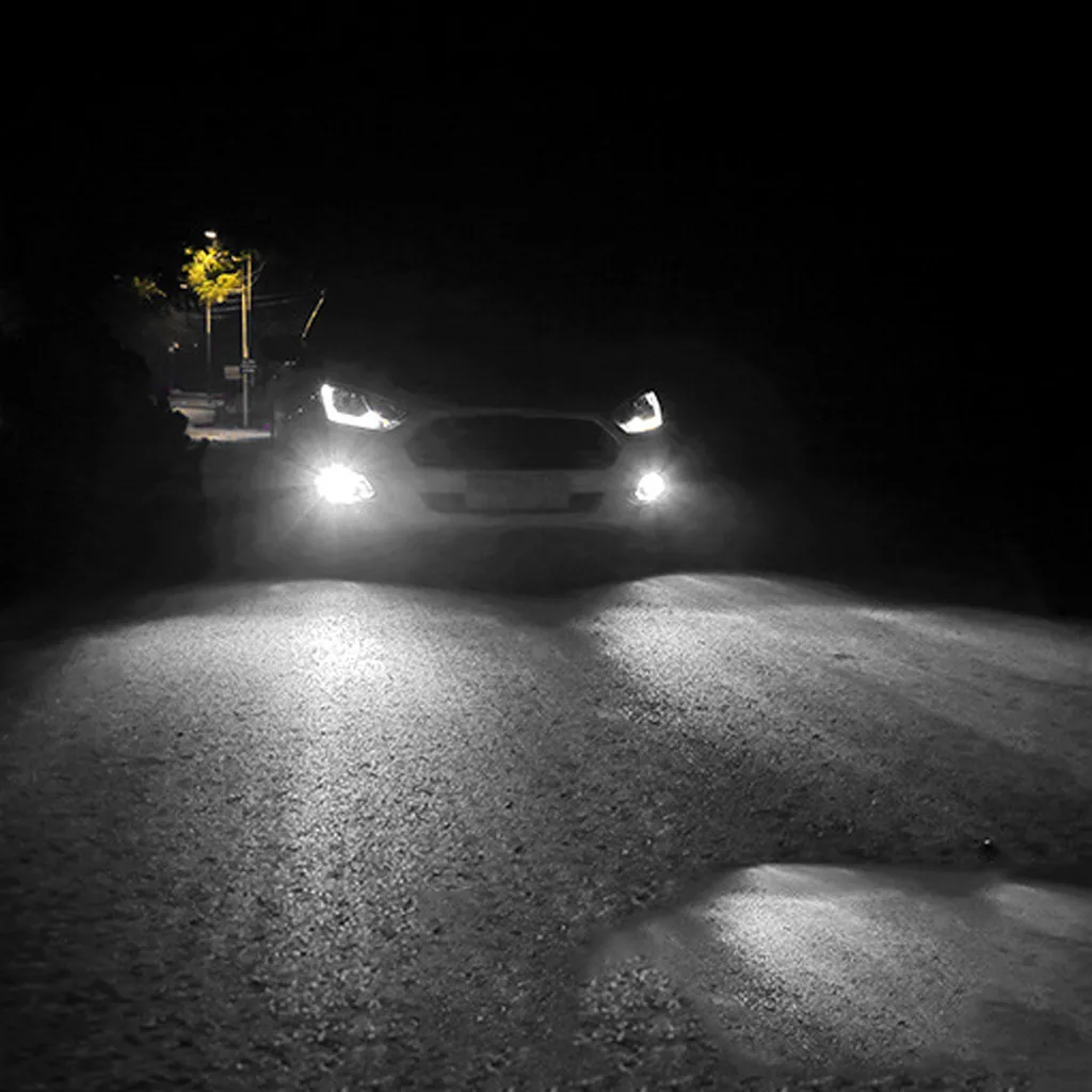 1 шт. H7 база 12 В Светодиодная лампа внедорожный противотуманный светильник для автомобилей грузовиков 1000lm 6000k противотуманный светильник s ходовые лампочки лампы для автомобилей Аксессуары# YL1