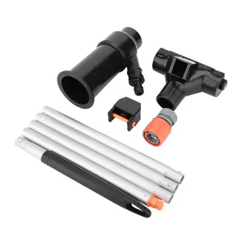 

Portable Vacuum Jet Swimming Pool Sewage Suction Machine Cleaning Brushes Mop Multipurpose Tools for Cleans Wall Pool Floor