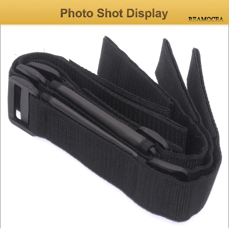 Reamocea Nylon Bar Fire Extinguisher Holder Strap Safety Protection Kit Mount Fit for Jeep Wrangler TJ 1987 1997 2006 2014 2015 (12)