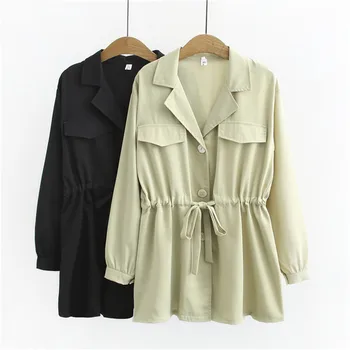 

5XL Large Size Women's Shirts New 2020 Spring Chiffon Shirt Tops Ladies Fashion Casual Single-breasted Elegant Autumn Jacket