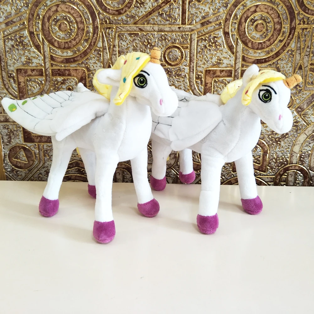 BOLAFYNIA Children Plush Stuffed Toy mia and me unicorn horse doll Baby Kids Toy for Christmas Birthday gift