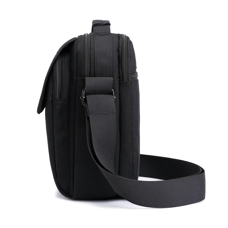 

2019 New Style Waterproof Nylon Bag Men's Casual Large Capacity Portable Shoulder Bag Versitile Fashion Hand Shoulder Bag