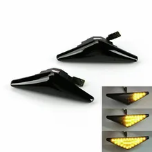 2pcs/set Car Side Indicator Guard Led Flasher Lights Replacement Lamps Accessories For Ford Falcon Xt XR6 XR8 FG 08-2014