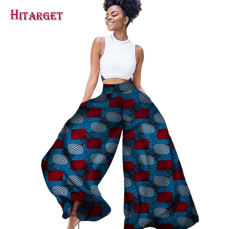 Брюки женские с принтом в виде банта Длинные свободные штаны из хлопчатобумажной