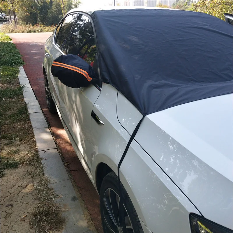 Car Windshield Snow Cover Sunshade Snowproof Sunproof Protective Cover@LS