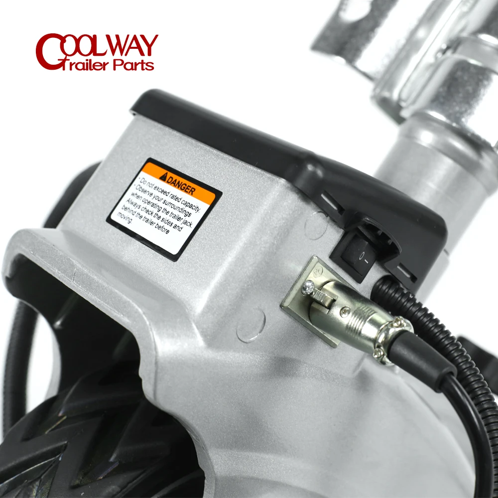350W 12V Motorized Trailer Jack Caravan RV Boat Camper Mover Dolly Jockey Wheel Parts Accessories