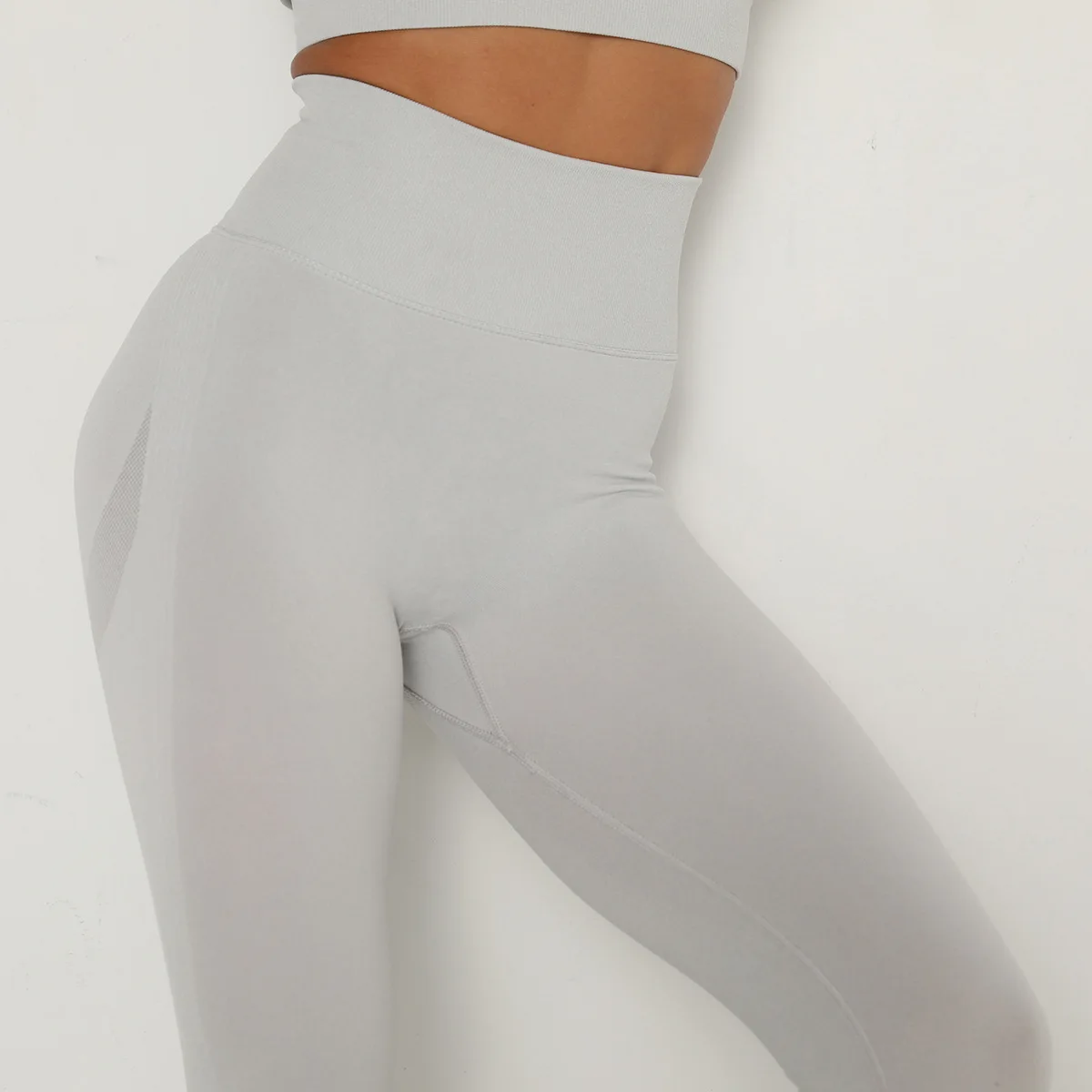 Women Gym Yoga Seamless Sports Pants Push Up Leggings Stretchy High Waist Athletic Exercise Fitness Leggings Activewear Pants