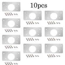 

With Mounting Screws Hinge Repair Plate 1/4/10pcs Hinge Kit Plate Repair