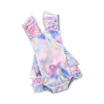 

2020 Clothing Summer Girls Sleeveless Bow Jumpsuit