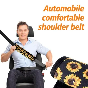 

10PCS Armrest pad Universal Sunflower Car Steering Seat Covers Armrest