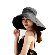 BADAMANA, Панама с бантом, весна-лето, шляпы с большими полями для женщин, Панама, Женская Регулируемая шляпа от солнца, шапка для рыбалки, Панама