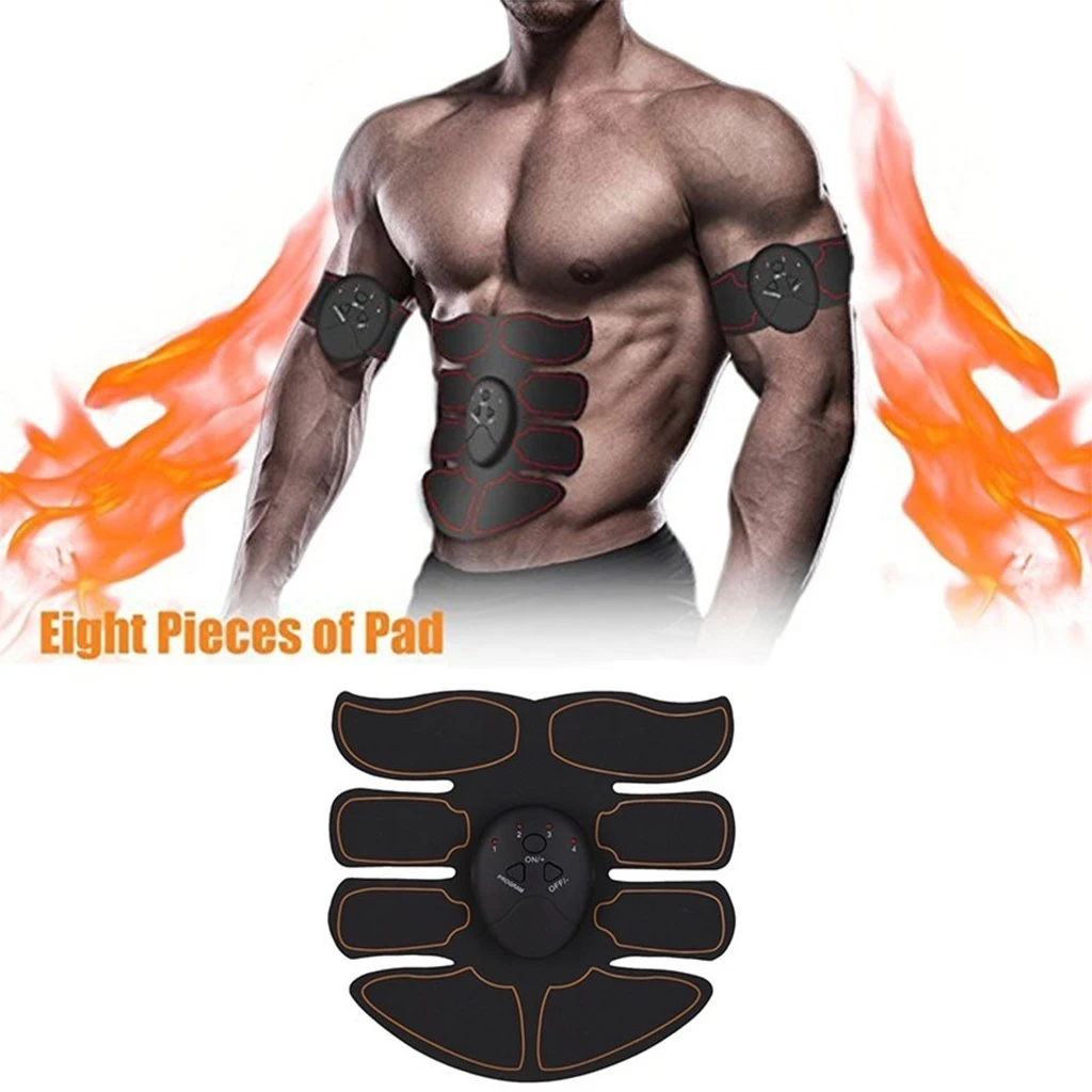 Home Office Gym Vibration Fitness Equipment Waist Arm Abdominal Training Body Buttock Lifting Muscle Stimulator Exercise Set