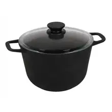 Кастрюля БИОЛ, 6 л, стеклянная крышка