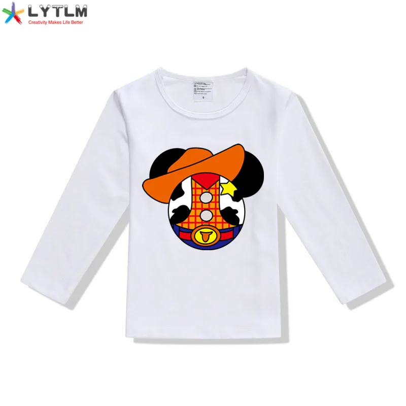LYTLM/футболка для мальчиков 10 лет, Ropa Juvenil, футболка детская ковбойская Одежда для мальчиков зимние футболки с длинными рукавами для маленьких мальчиков топы для маленьких мальчиков - Цвет: CX White
