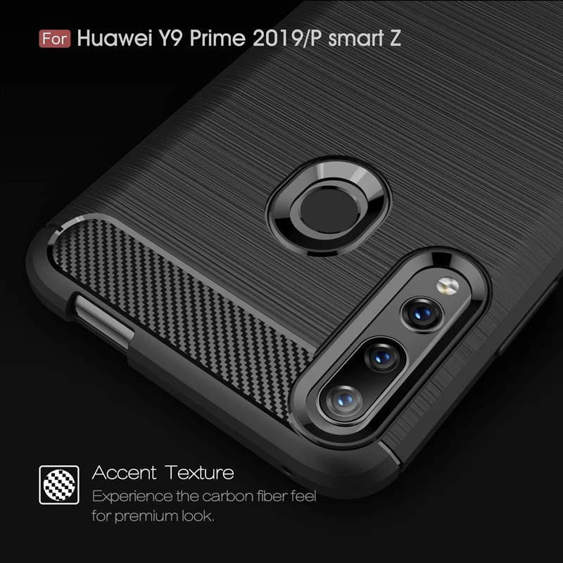 

HTMOTXY Carbon Fiber Soft TPU Case For Huawei Honor 10i 20i 20S 8 8X 9 9X 20 Lite Pro Note 10 GT P8 P9 Lite 2017 Silicone Cover