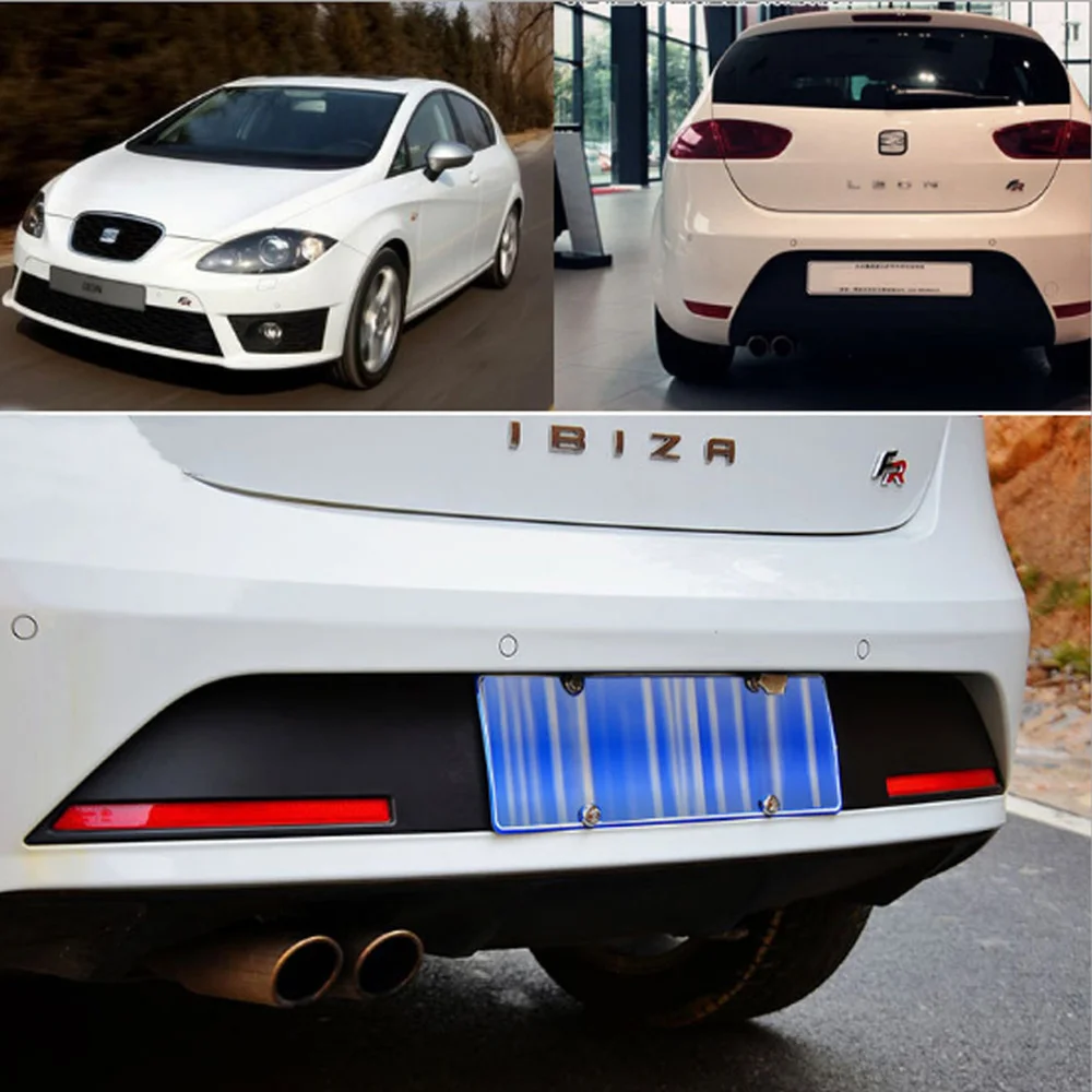 DSYCAR 1 шт. 3D металлический автомобильный боковой брызговик задний багажник