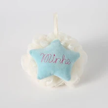 В форме симпатичной звезды большой мягкий шарик для ванны для спины пена для ванны Поставки кожи-дружественный эластичный- MS