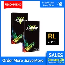 Одноразовый круглый вкладыш RL 20 шт для татуировки роторная ручка картридж иглы поставка стерильных игл