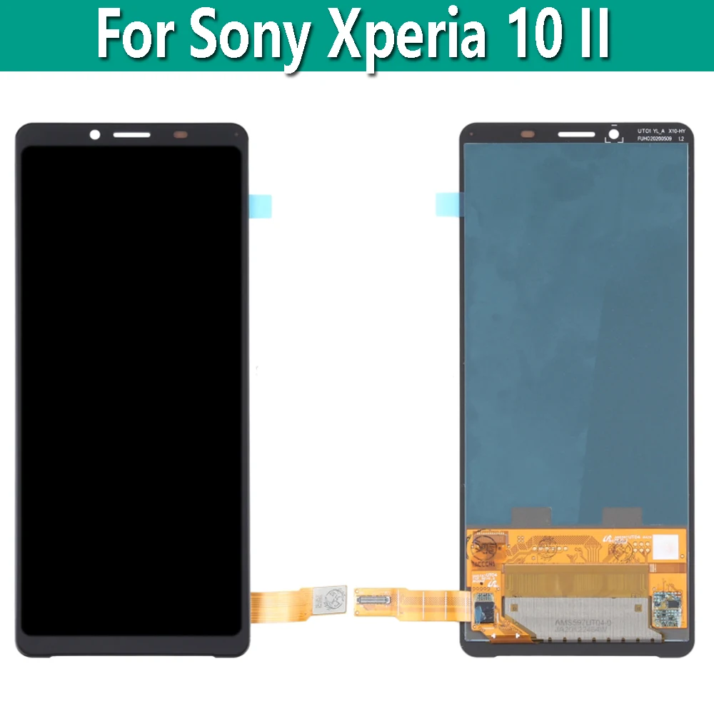 Original OLED LCD Display Touch Digitizer Screen Assembly Replacement 6.0&quot For Sony Xperia 10 II 10II XQ-AU51 XQ-AU52 | Мобильные