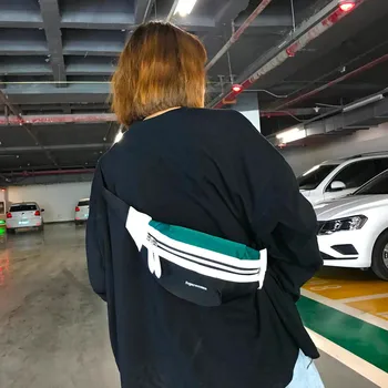 

Sequin Women Waist Bag Women's Fashion Canvas Letter Shoulder Messenger Crossbody Chest Bags Packs поясная сумка #R15