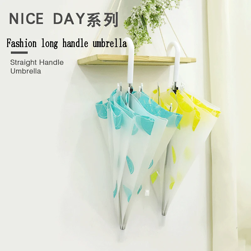 

Fashion Translucent Umbrella Transparent Umbrella Windproof Long Handle Umbrella Ladies Umbrella Men's Wedding Transparent Umbre