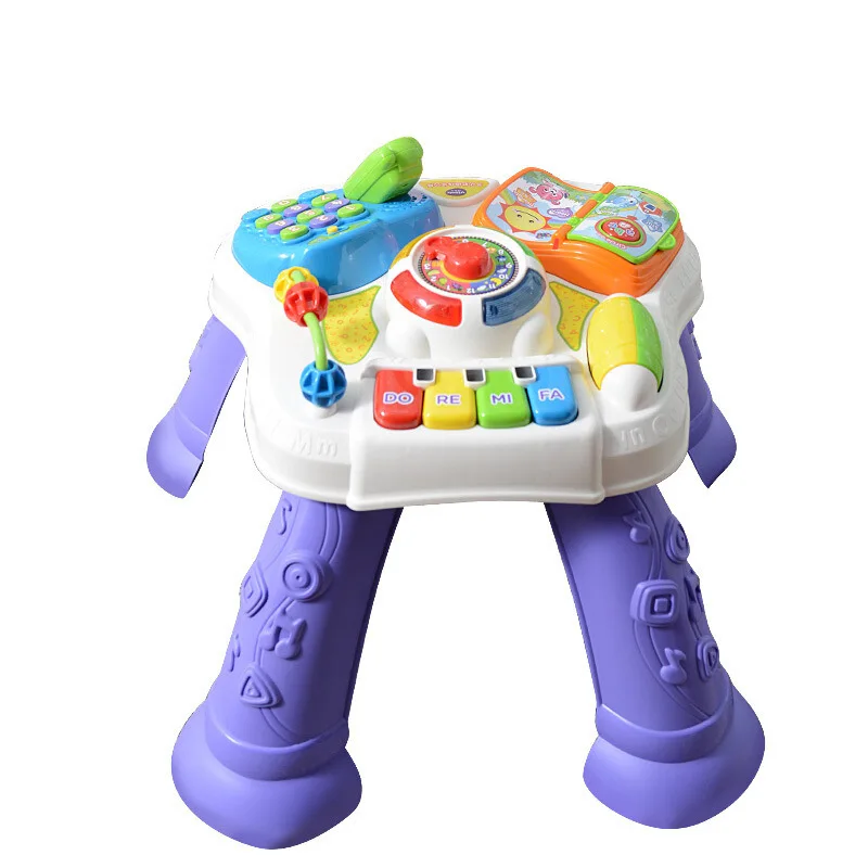 

Vtech (VTech) Baby Study Table Multi-functional Bilingual Infant Game Table Early Childhood Educational Toy