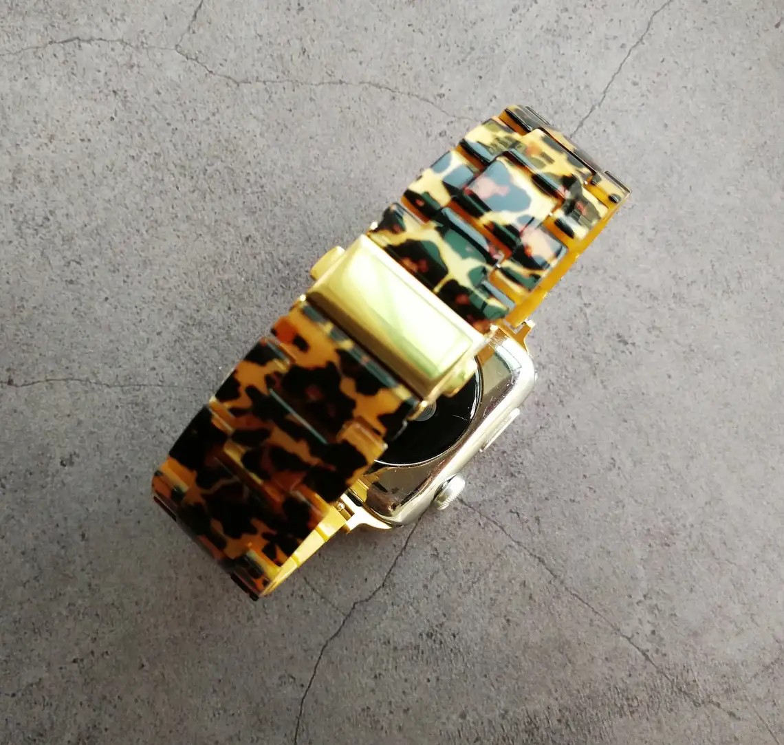 Resin Watch strap for apple watch 6 5 4 band 42mm 38mm   for iwatch 7 6 series 5 4 3/2 bracelet 44mm 40mm