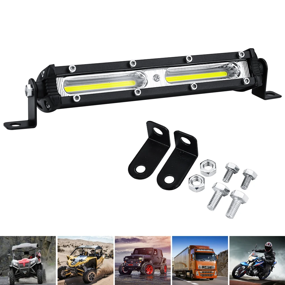 2 х 48W 12V 24V 18LED рабочий Светильник лампы пятно луча бар автомобилей SUV внедорожный противотуманный автомобильный потолочный светильник
