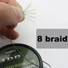 5m Coated Hooklink Carp Fishing Line 8 Strand Braid Carp Wire Hook Links for Carp Chod Hair Rigs Fishing Tackle 4