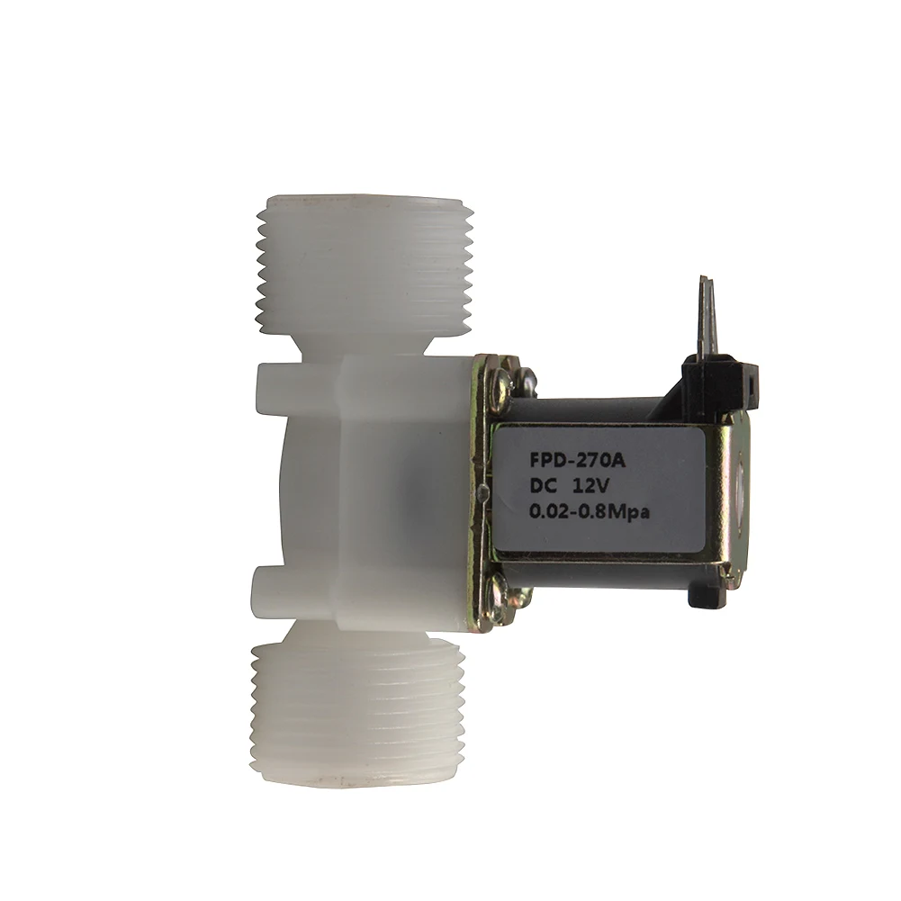 G1 2 Solenoid G3//4 DC12V PP Normally Closed Type Water Diverter Device
