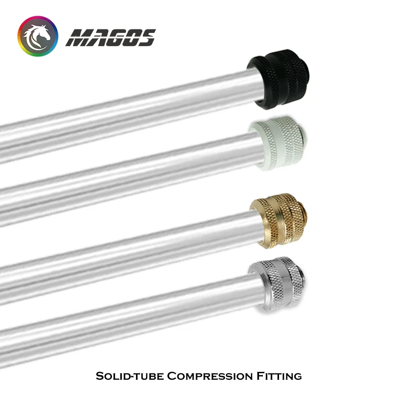 20 Tubi Acrilici Rigidi 10x14 Mm 1000 Mm Per Raffreddamento Acqua PC – PETG Trasparente – Facili Da Piegare