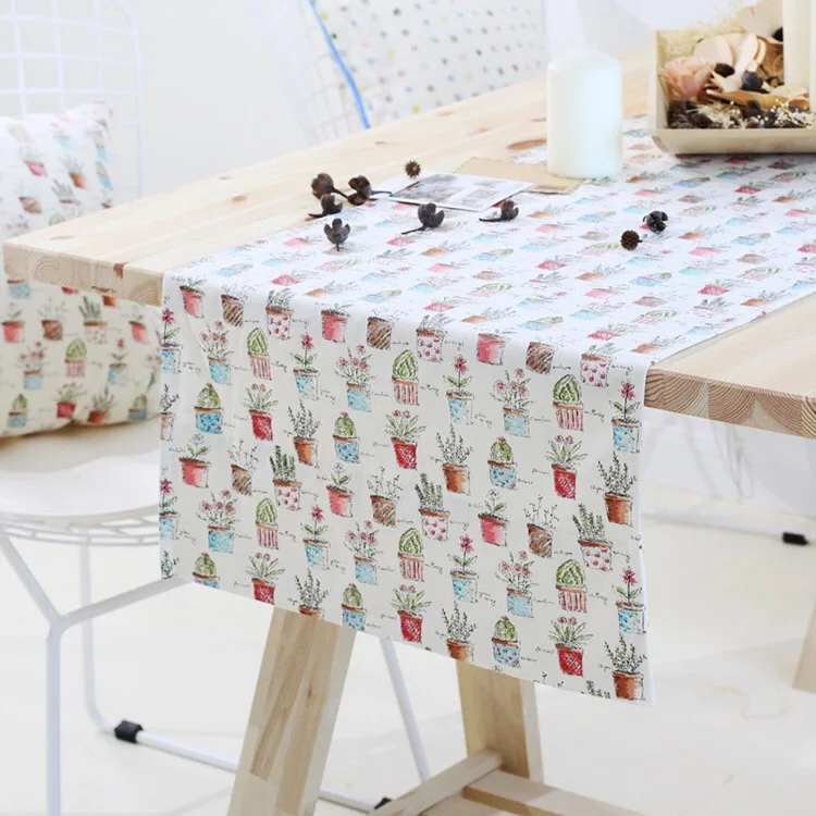 

MTL Korean style cotton linen Rectangle table cloth Table Cover Picnic Pastoral Tablecloth for Restaurant Dining Room cafe
