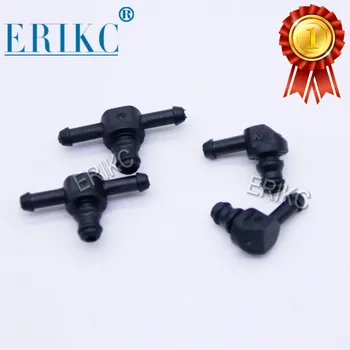 

ERIKC 10pcs Return Oil Backflow for Bosch 110 Series Diesel Cr Parts Fuel Injector Plastic Three-way Joint Pipe