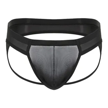 

Sexy Underwear Men Lingerie Double G-string Bare Buttocks Open Thongs Jockstrap Bulge Pouch Gay Underpants Ropa Interior Hombre