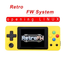 Новая игровая консоль LDK RetroFW LINUX система DIY 2,6 дюймов 16 Гб Ностальгический мини детский Ретро игровой видео плеер 360 градусов контроль
