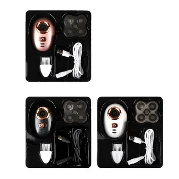 

Electric Shaver Shaving Head Machine Five-Head Rechargeable Waterproof Washing Self-Care Optical Head Shaving Knife