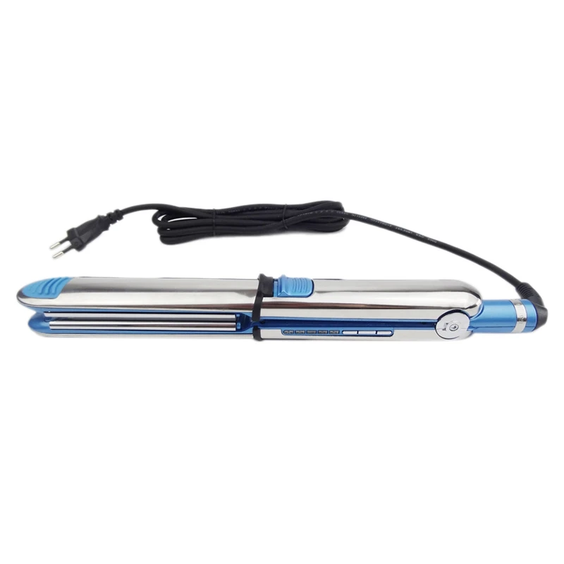 

Titanium Digital Flat Iron Hair Straightener Professional Fast Electric Straightening Iron Curls Styling Tool 100-240V Eu Plug