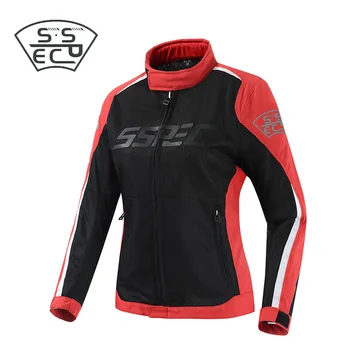 

SSPEC professional women's motorcycle jacket off-road riding protective equipment racing jacket breathable mesh motorbike jacket