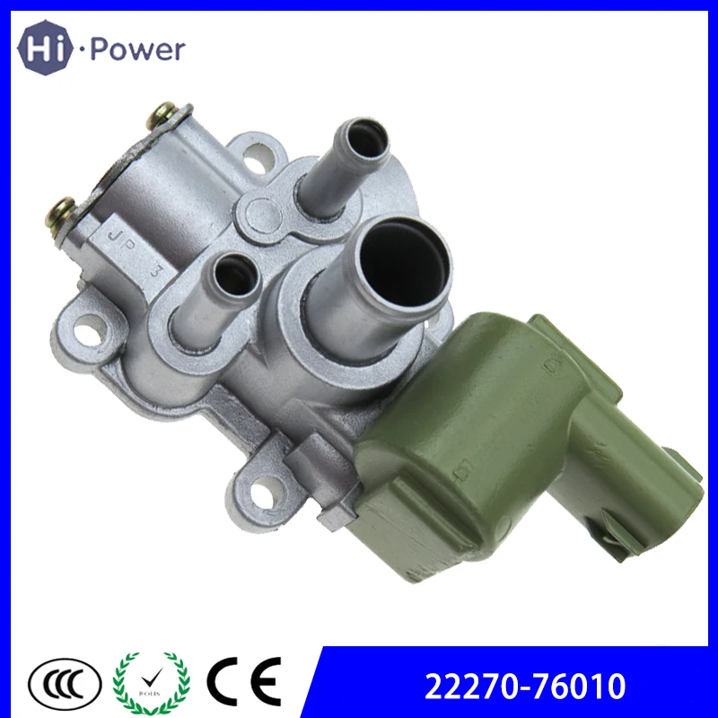 Оригинальный клапан контроля скорости воздуха IACV 22270 76010 для Toyota Previa 2.4L 91 95