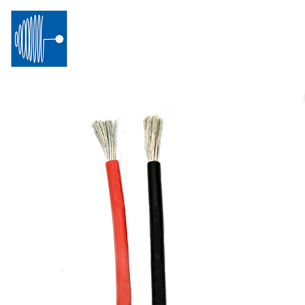 Луженая медная силиконовая Проволока UL 3132 16/18/20/22/24/26/28 AWG провод изолированный
