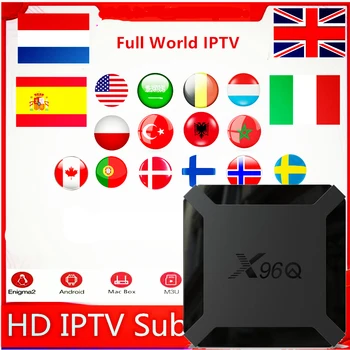 

TV BOX IPTV Spain German UK Poland Romania Hungary Czech Spain Nordic Arabic Belgium HD IPTV Support Android m3u Smart TV