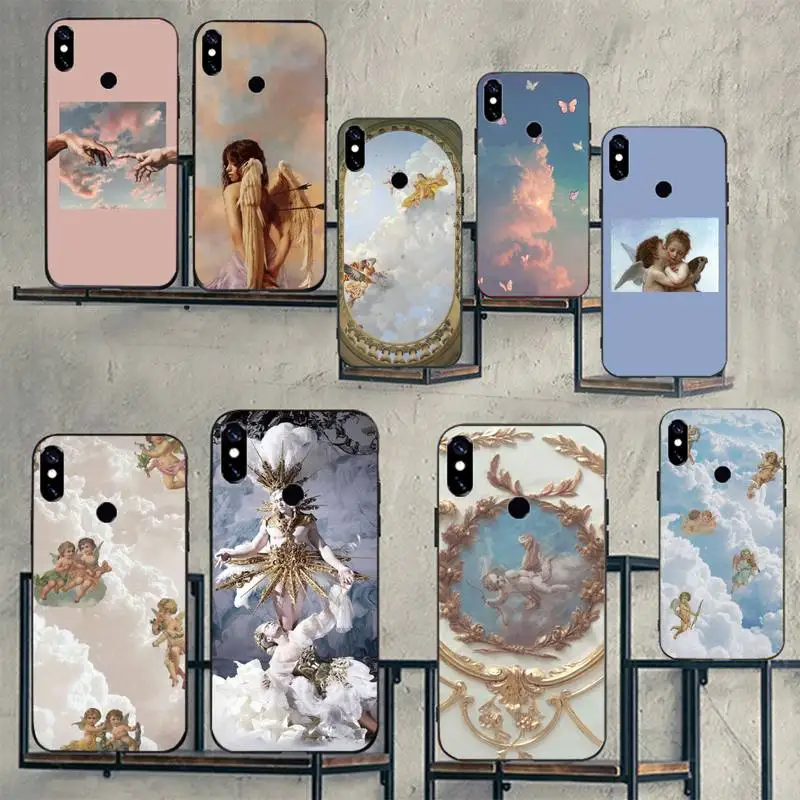

Renaissance Angel Phone Case For Xiaomi Redmi 7 9t a3Pro 9se k20 mi8 max3 lite 9 note 8 9s 10 pro