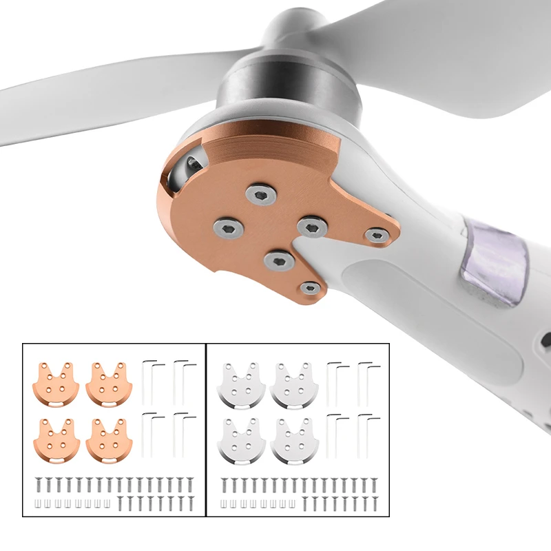 MotorBasis Aluminiumlegierung verstärkte Motor Mount Base für Phantom