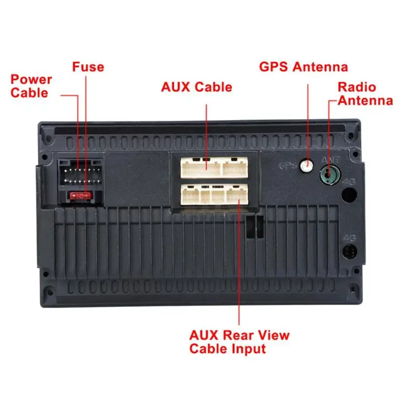 RK-A718 7 дюймов сенсорный экран Android 8,1 1G+ 16G автомобиль в тире стерео gps Bluetooth 4,0 FM радио Зеркало Ссылка MP5 мультимедийный плеер