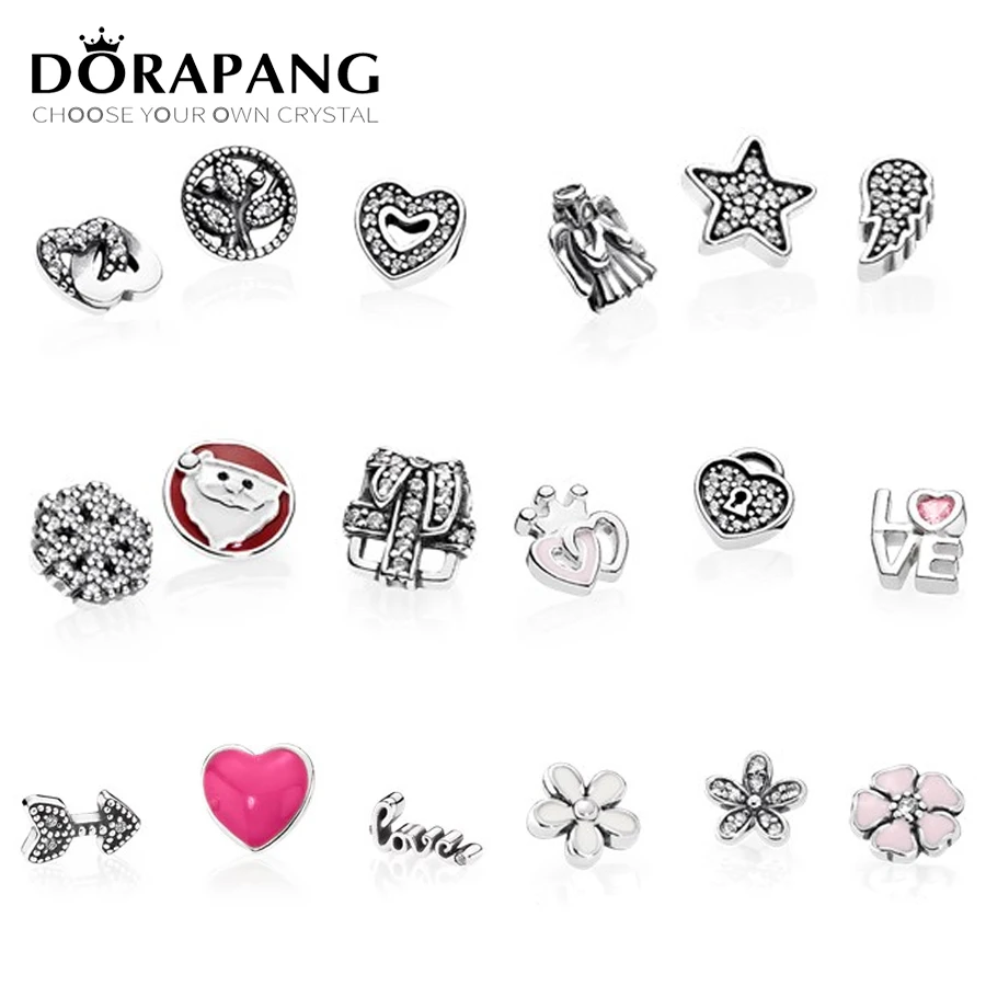 NEW 100% 925 Sterling Silver Pendant Magnetic DIY Living Memory Floating Locket Hallowmas Accessories Charms Necklace jewelry | Украшения и