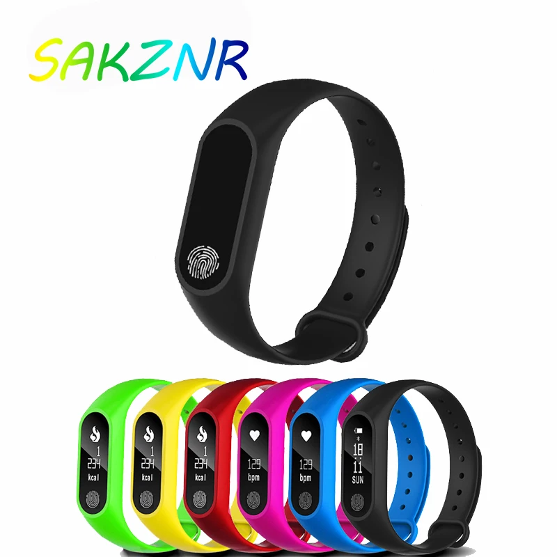 

M2 Smart Bracelet Heart Rate Blood Pressure Sleep Monitoring Health Sports Bluetooth m2 Bracelet Smart Wear