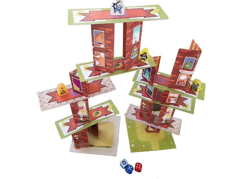Высококачественные 2 5 игроков забавные карточки Игры Супер Rhino настольная игра