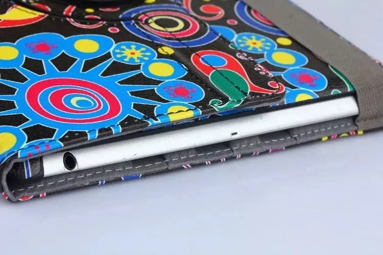 Lovely 360 Degrees Rotate Stand PU Leather Tablet Case For Apple Ipad Air 2 Case Cover For Apple Ipad 6 Flower Girl Strap Case  (44)